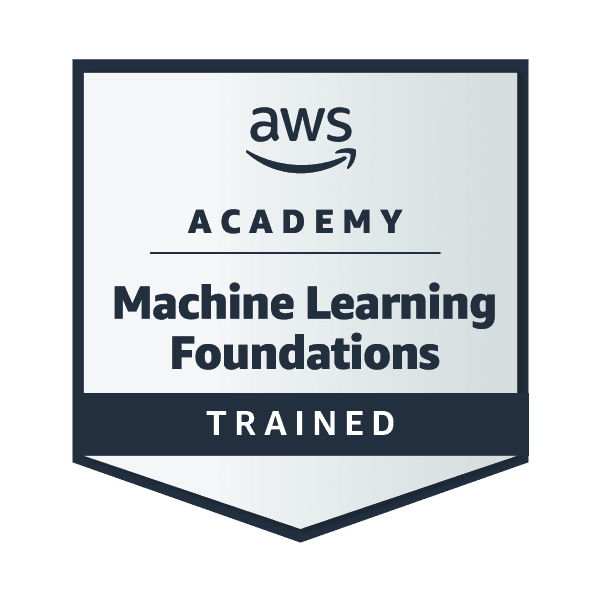 AWS Academy Machine Learning Foundations badge